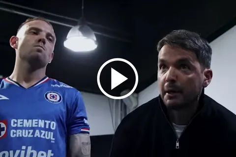 Concreta última arenga de Nicolás Larcamón en Cruz Azul.