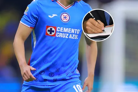 Nueva firma de contrato en Cruz Azul.