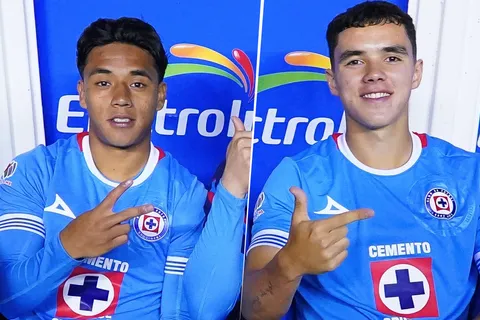 Amaury Morales y Mateo Levy no fueron registrados con Cruz Azul: los juveniles que están en el primer equipo