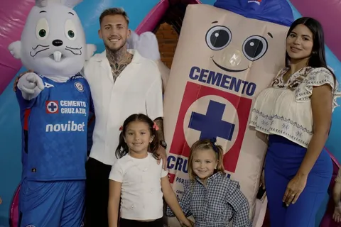 Gonzalo Piovi contó detalles de su fiesta con temática de Cruz Azul