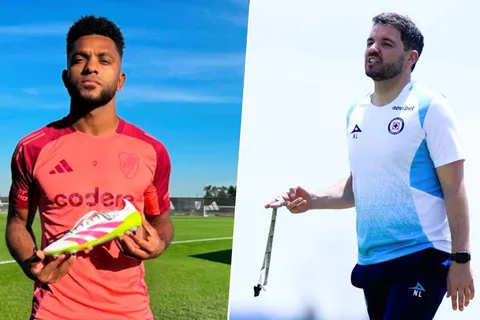 Cruz Azul aguarda por la incorporación definitiva de Miguel Borja a la par del grupo.