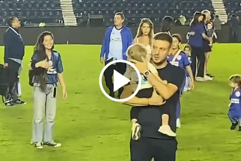 La tierna celebración de Martín Anselmi con su familia después de la clasificación de Cruz Azul
