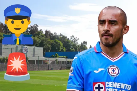 Baca fue desalojado del entrenamiento de Cruz Azul