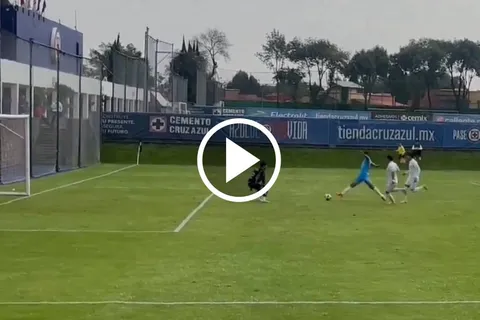 Con todo: Toro Fernández anotó gol con Cruz Azul Sub 23 por segundo partido consecutivo