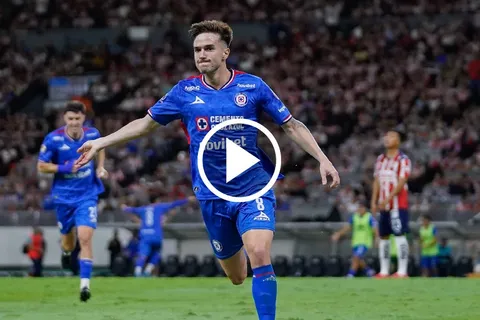 Agustín Palavecino anotó el gol que depositó a Cruz Azul en la final del Clausura 2026.