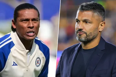 Un frente a frente divertido entre ambos entrenadores.