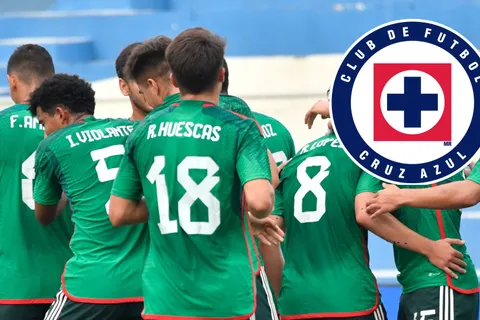 Canteranos de Cruz Azul avanzaron a la FINAL con el TRI juvenil. ¡Van por el ORO!
