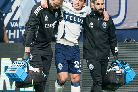 Vancouver Whitecaps, con una baja sensible contra Cruz Azul.
