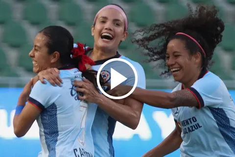 Cruz Azul Femenil: ¡Golazo de Edith Carmona!