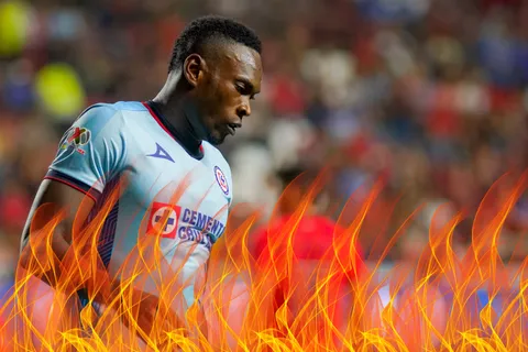 El mal rendimiento de Diber Cambindo en Cruz Azul