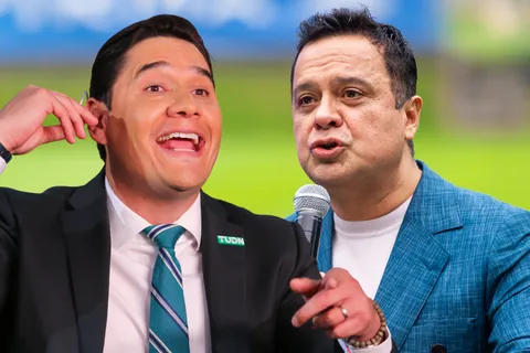 Discusión por el arbitraje entre Cruz Azul y América.