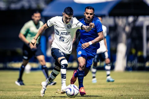 Clásico Joven: debut de Cambindo y gol de Vieira en la derrota de Cruz Azul contra América