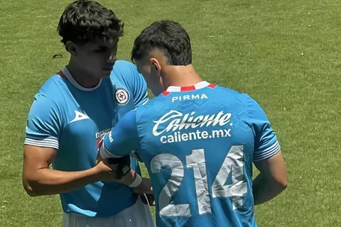 Regresó la joya: Mateo Levy volvió a tener actividad en Cruz Azul