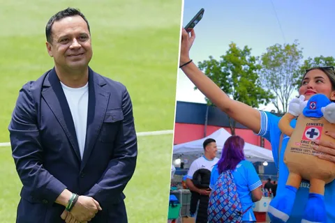 El premio que Víctor Velázquez le entregó a la afición de Cruz Azul