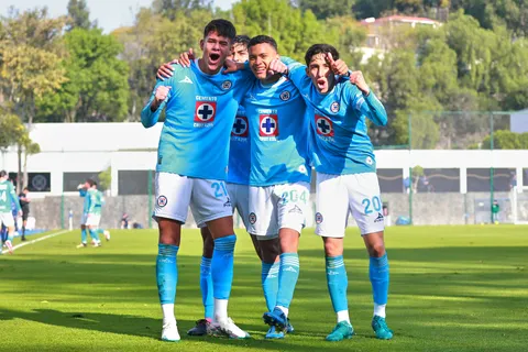Cruz Azul Sub 23 también se ilusiona con ser campeón.