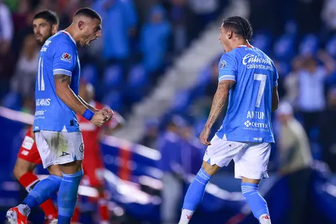 Empate agónico de Cruz Azul ante Toluca