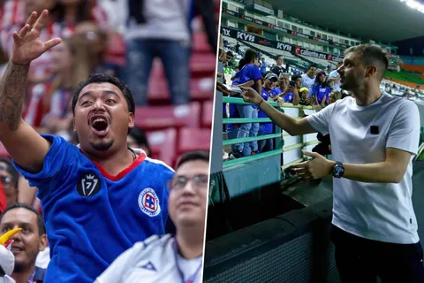 Los aficionados de Cruz Azul hicieron sentir su voz ante un posible regreso de Anselmi a México.