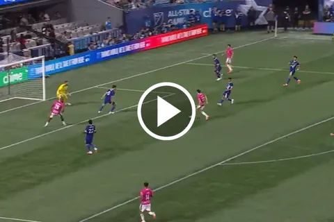 José Paradela se lució en el All Star con un auténtico golazo contra las estrellas de la MLS
