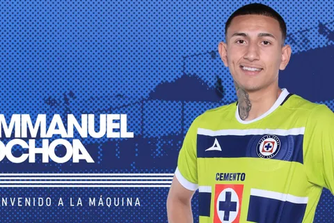Cruz Azul presume a su nuevo fichaje: Emmanuel Ochoa