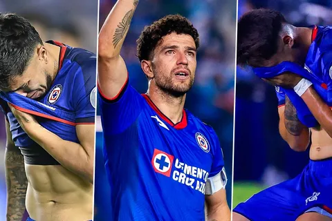 Los futbolistas de La Máquina se desahogaron a pura lágrima.