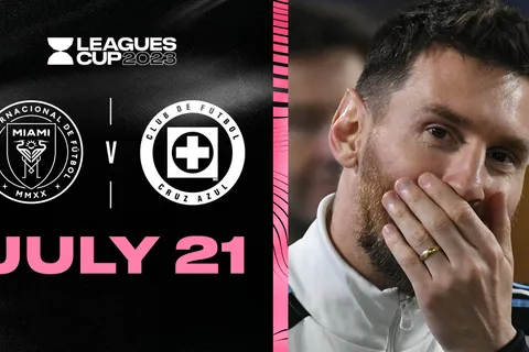 Efecto Messi: Leagues Cup cambia de hora el partido de Cruz Azul vs. Inter Miami