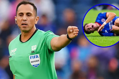 Cruz Azul vs. Pumas: Luis Enrique Santander será el árbitro de la Ida de los Cuartos de Final, Clausura 2024