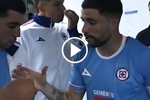 Rivero se hizo escuchar en el vestidor.