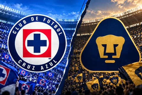 Cruz Azul humilla a Pumas en un ranking de Liga MX.
