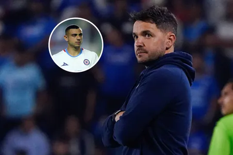 Nicolás Larcamón explicó por qué no usó a Giorgos Giakoumakis en Cruz Azul