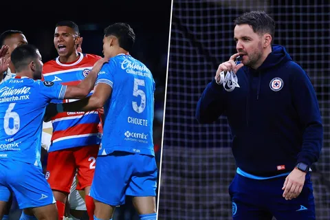 Nicolás Larcamón sigue evaluando a los futbolistas de Cruz Azul.