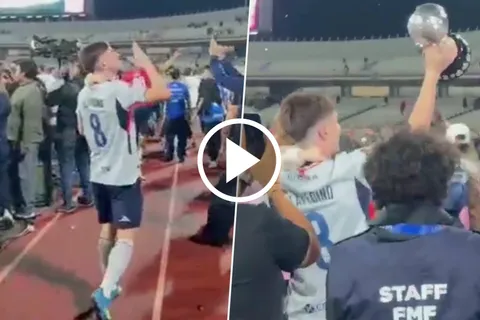 Agustín Palavecino, cara a cara con la afición de Pumas.