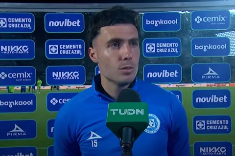 José Paradela explicó con humildad su gran presente en Cruz Azul