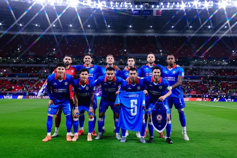 Los puntajes de los jugadores de Cruz Azul.