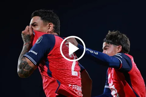 Así se vivió el gol de Toro Fernández desde las gradas.