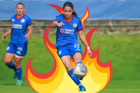 ¡Inesperada goleadora! Ximena Ríos, la luz de un desangelado Cruz Azul Femenil