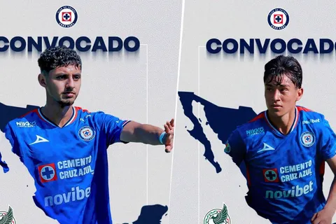 Orgullo: dos nuevos jóvenes de Cruz Azul fueron convocados a México Sub-23
