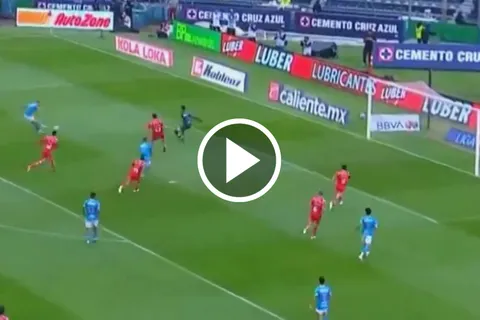 El gol de Rodolfo Rotondi contra Necaxa para acercar a Cruz Azul a otra victoria en el Apertura 2024