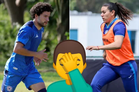En Cruz Azul aún portan uniforme de la marca Joma
