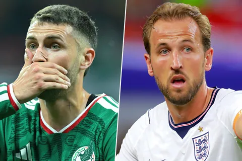 Santi Giménez y Harry Kane, dos "nueves" de México e Inglaterra con salarios muy distintos.