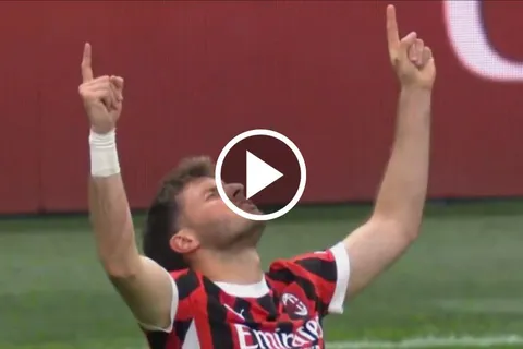 Santi Giménez lideró la remontada del Milan por la Serie A.