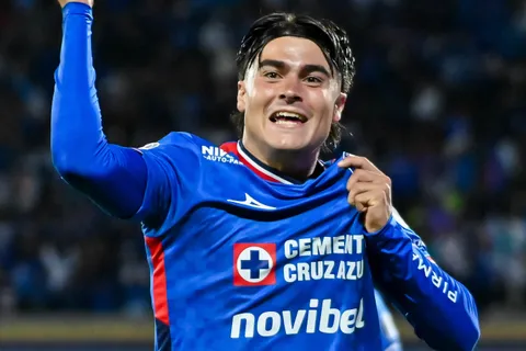 Luka Romero, el héroe de Cruz Azul ante Toluca.