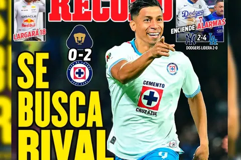Cruz Azul venció a los tres grandes en el Apertura 2024 y así quedó inmortalizado en las portadas