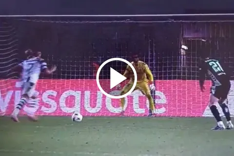 Giorgos Giakoumakis marcó su tercer gol en Europa League con PAOK.
