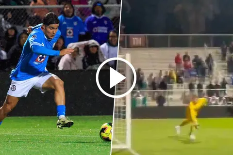 Luka Romero elaboró una gran jugada antes de su gol