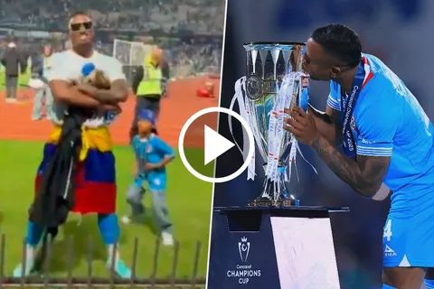 Publicaron un inédito video de Willer Ditta en medio de los festejos de Cruz Azul.
