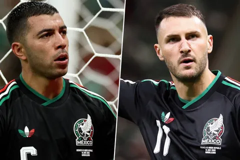 Erik Lira y Santi Giménez no fueron titulares con México