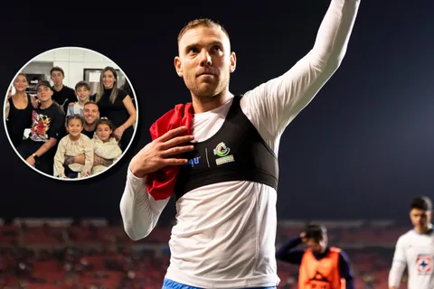 Rotondi celebró otro cumpleaños siendo jugador de Cruz Azul