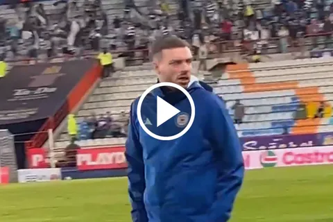 Totalmente desencajado: Así fue la reacción de Martín Anselmi por el primer gol de Pachuca