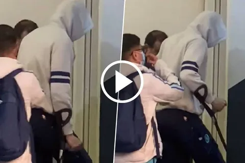 El portero salía con mucha dificultad de Puebla.