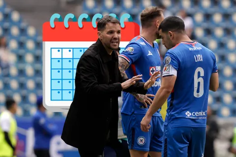 El duro calendario para Cruz Azul en pocos días.